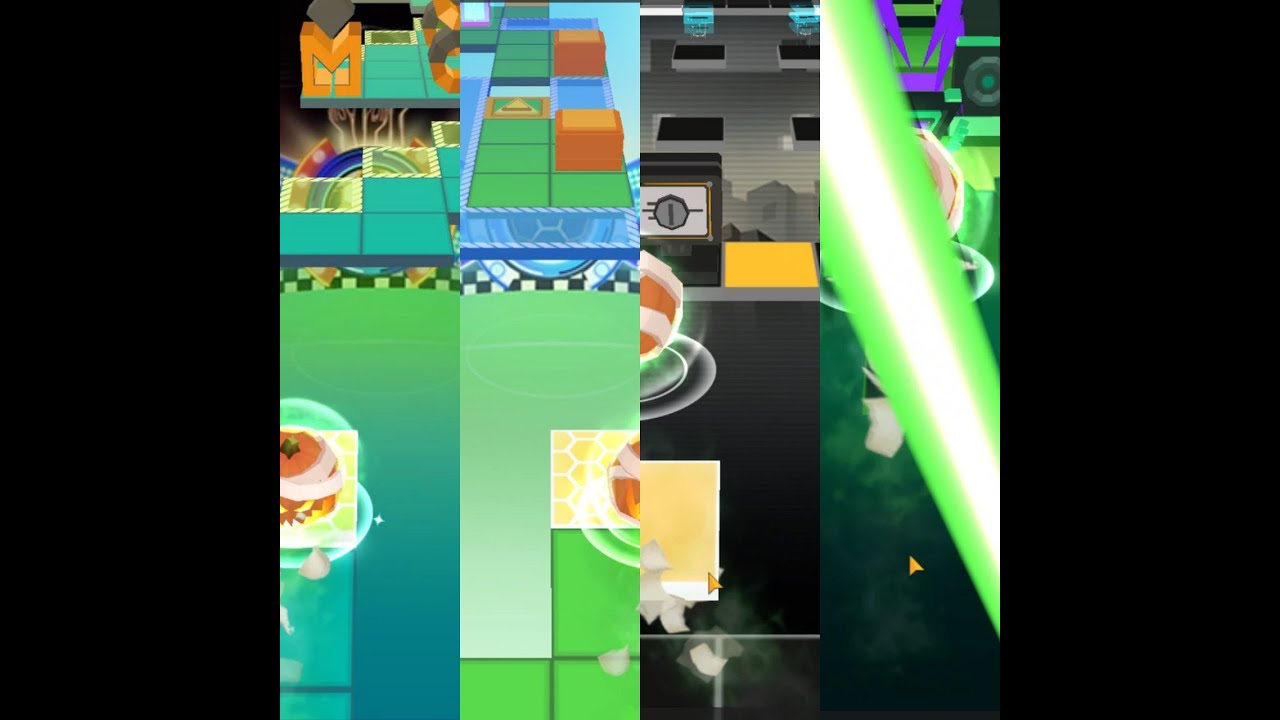 Rolling Sky – World Glow and Football Dawn, 1UP Neon and 8bits Dazzle