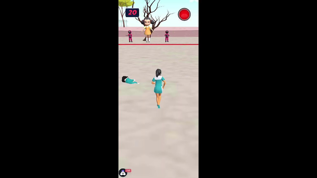 SAKURA SCHOOL PLAY RED LIGHT GREEN LIGHT WALKTHROUGH SQUID GAME 🛑