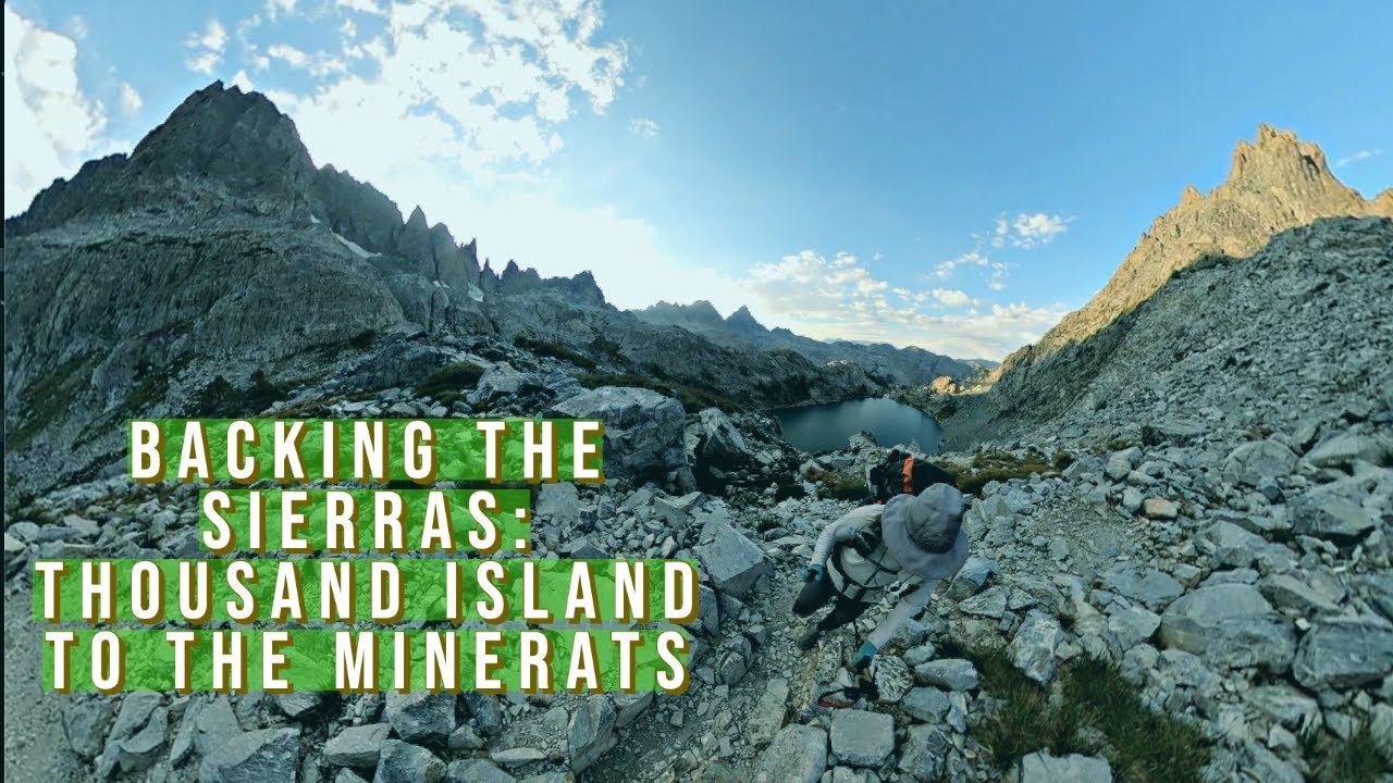 2022 Mammoth Backpacking (Thousand Island, Garnet Lake, Ediza Lake, Iceberg Lake, Cecile Lake)