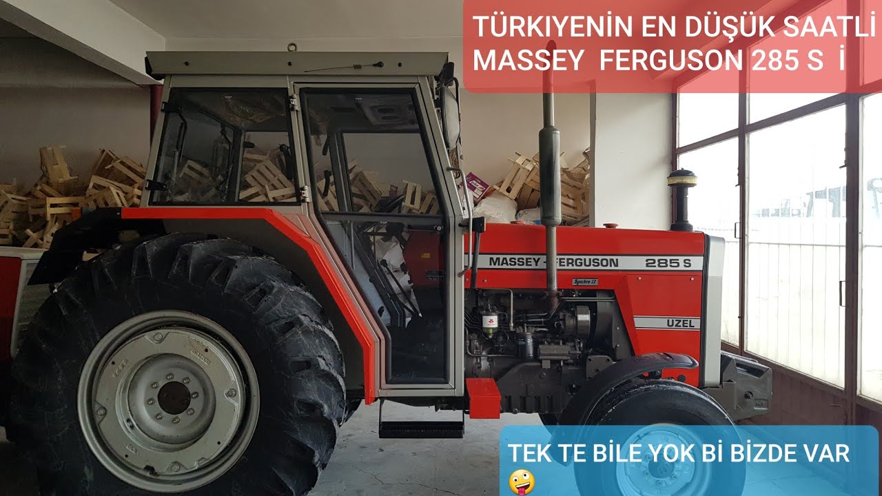 TÜRKİYEDE Kİ EN TEMIZ TRAKTÖR !  M.F 285