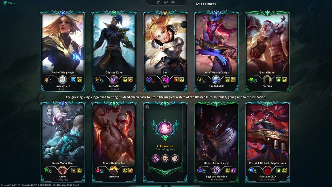 Zaahen vs Lux