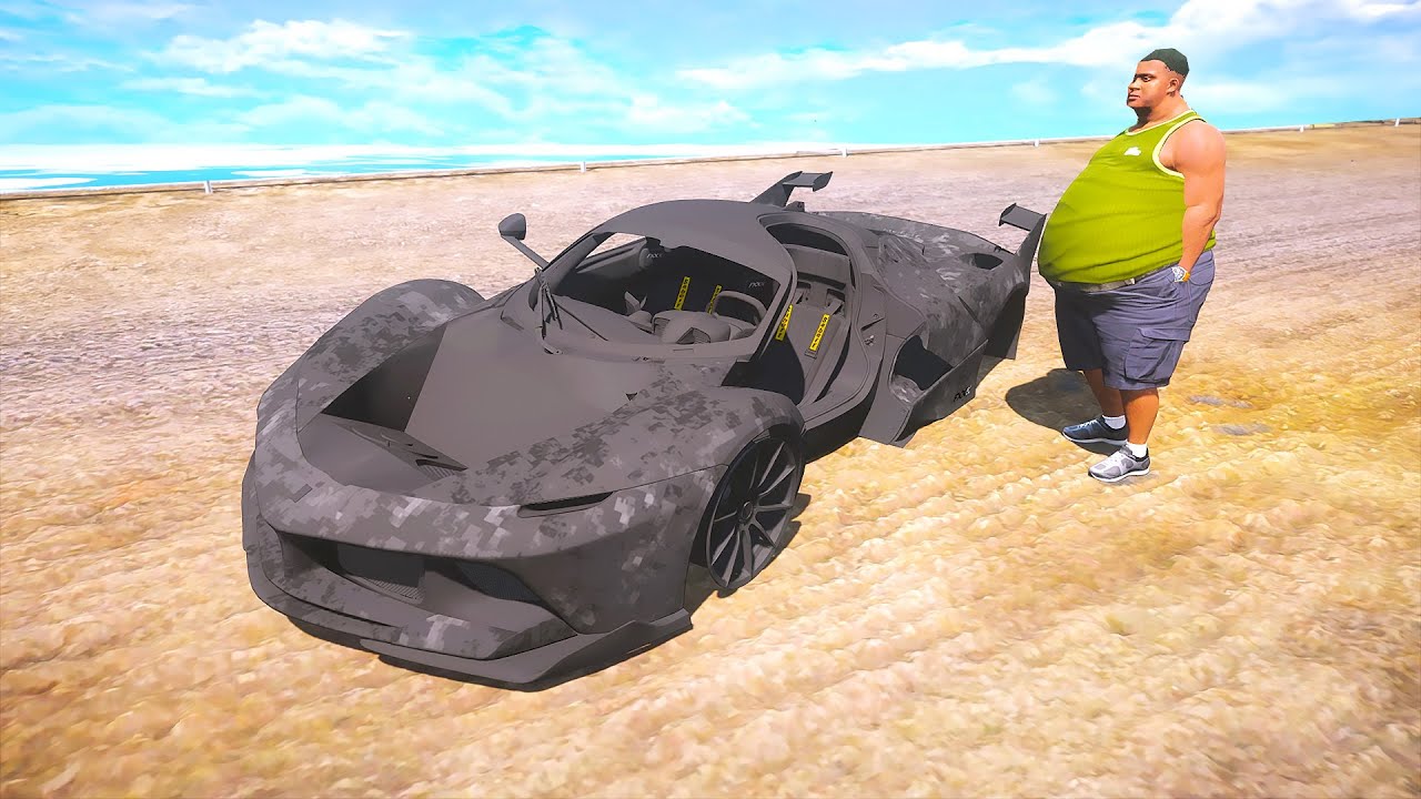 【Kim阿金】發現了一台廢棄法拉利《GTA 5 Mods》