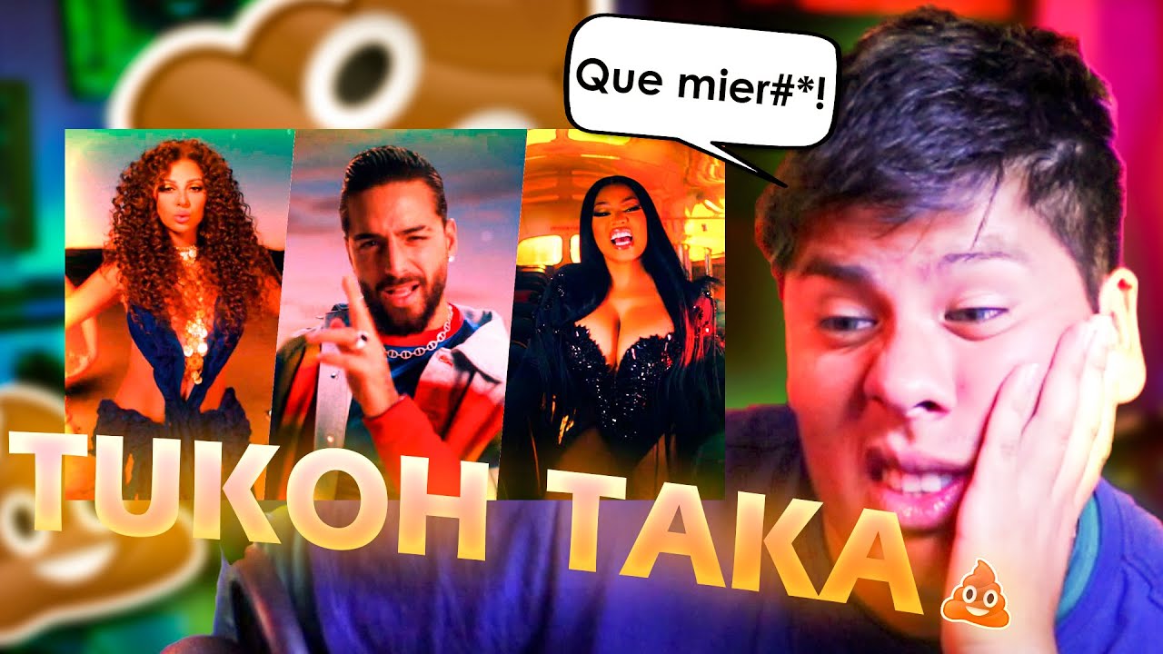 REACCIÓN y CRITICA  a TUKOH TAKA  | Nicki Minaj, Maluma, & Myriam Fares| - Davo Lobo