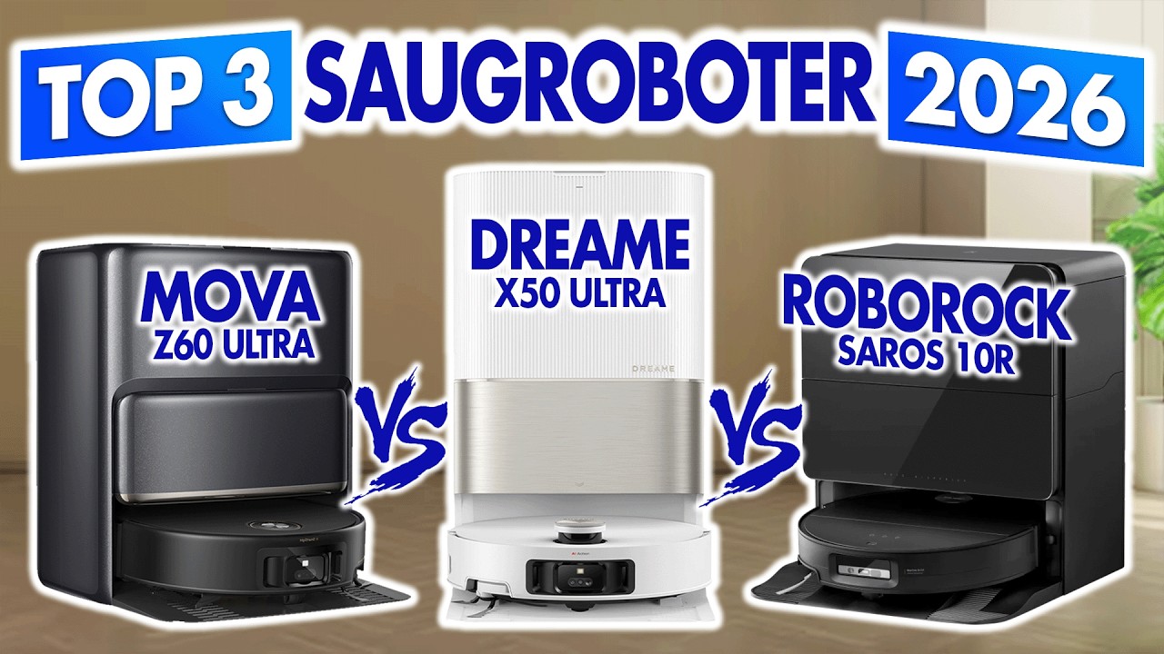 PREMIUM SAUGROBOTER im Test Vergleich (2025) ► Welcher ist der BESTE?