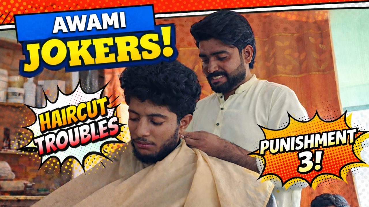 Barber Shop Punishment | Awami Jokers | Punishment no #3