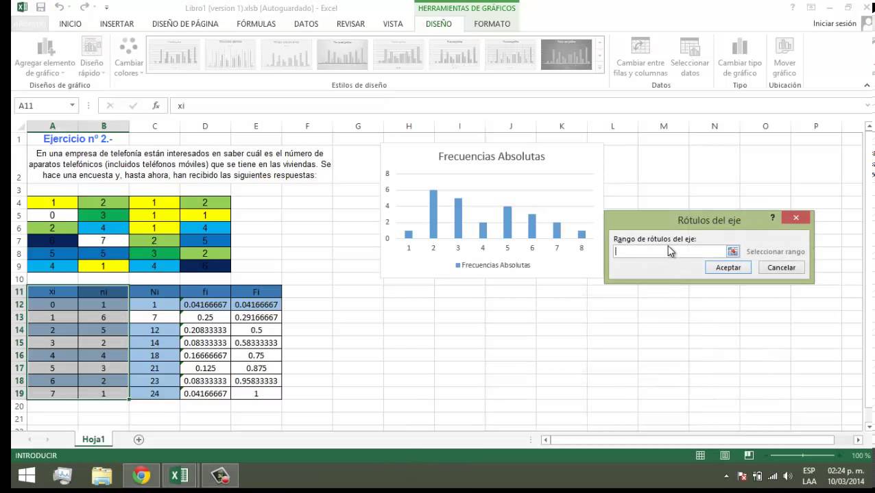 Tabla de Frecuencias