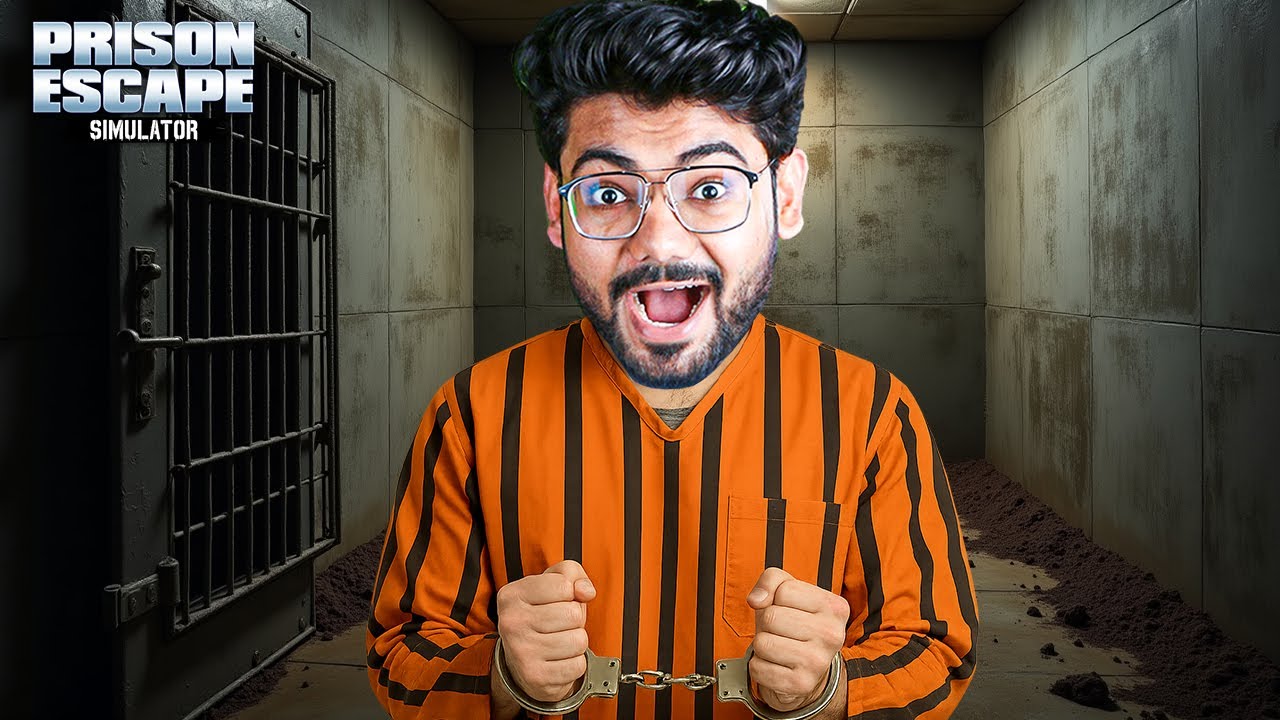 LOCKED IN A PRISON WITH 0$  - PRISON ESCAPE SIMULATOR - Part 1