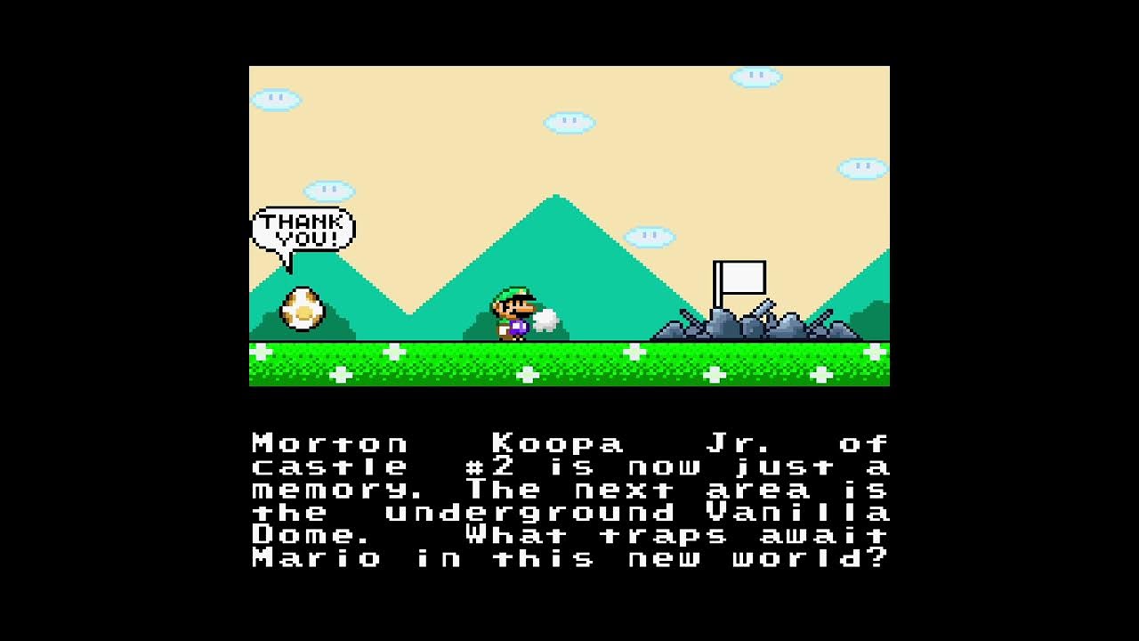 SUPER MARIO WORLD SNES NO EMULADOR ZSNES4.1