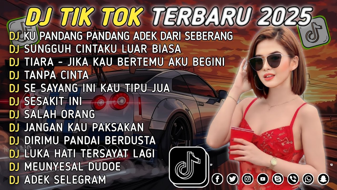 DJ TIKTOK TERBARU 2025 || DJ CINTA DARI SEBERANG 🎵 DJ SUNGGUH CINTAKU LUAR BIASA 🎵 FULL ALBUM❗❗