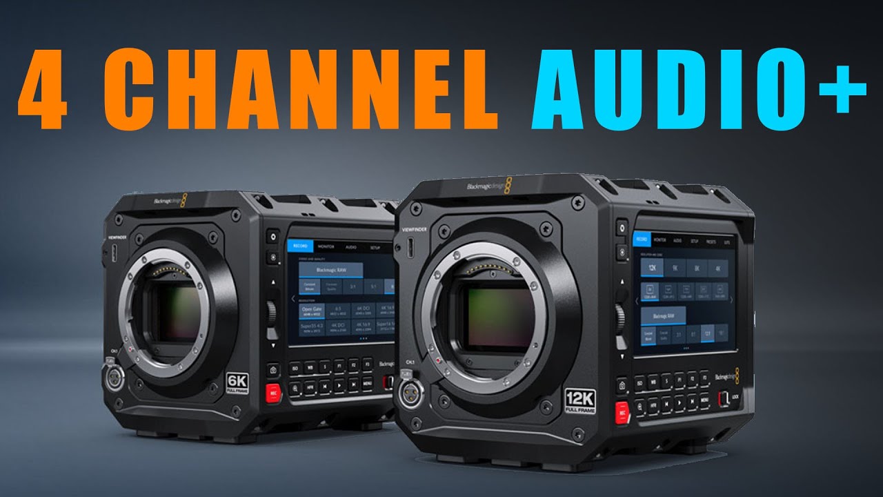 Вышло обновление прошивки Blackmagic 10.0 &mdash; предварительная запись, 4-канальный звук и многое дру...