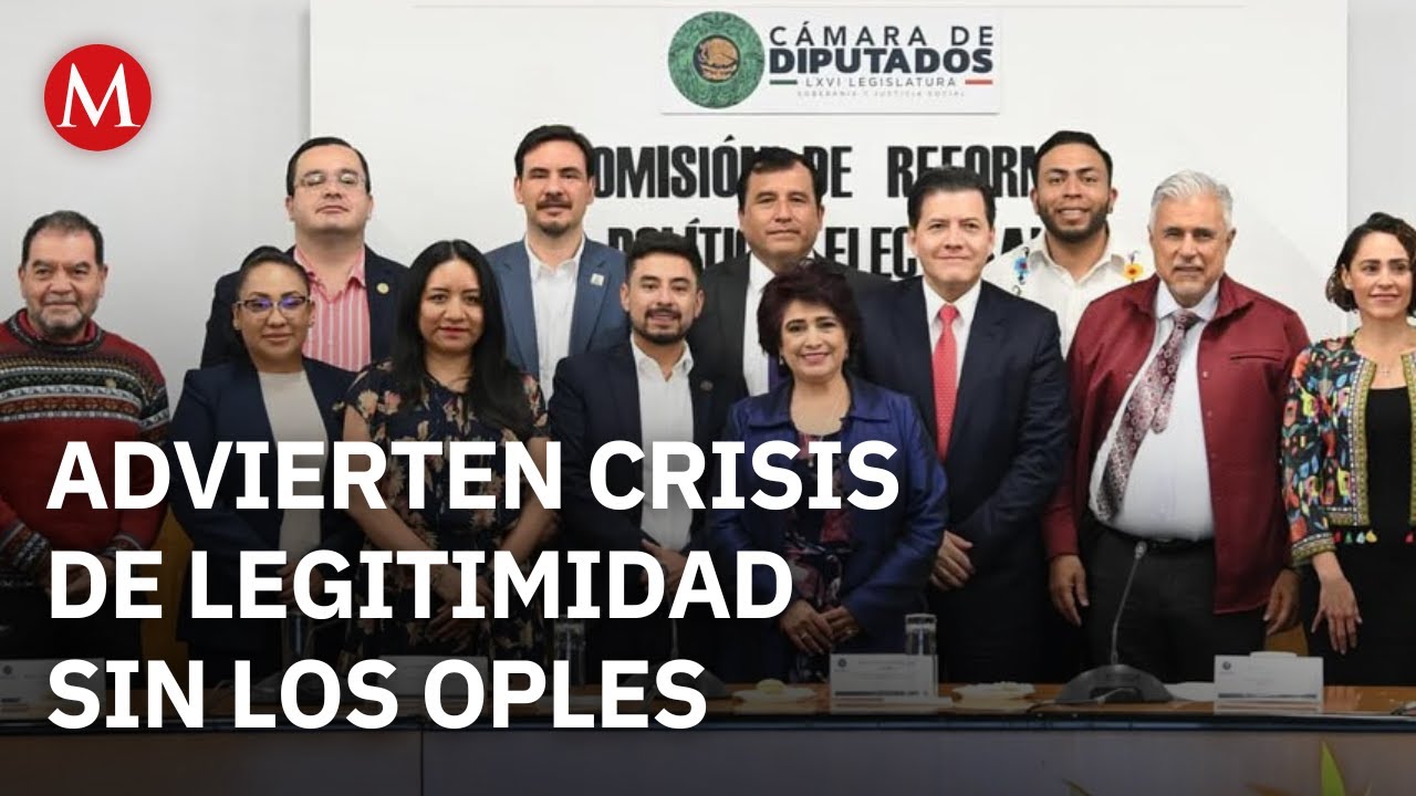 Desaparici&oacute;n de OPLES podr&iacute;a detonar crisis de gobernabilidad, advierte el IECM
