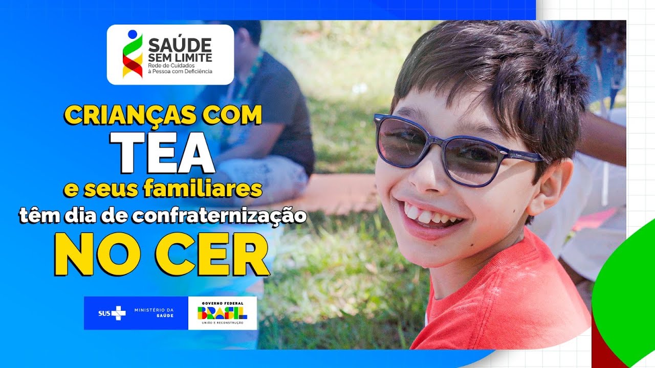 Crianças com TEA e seus familiares têm dia de confraternização no CER