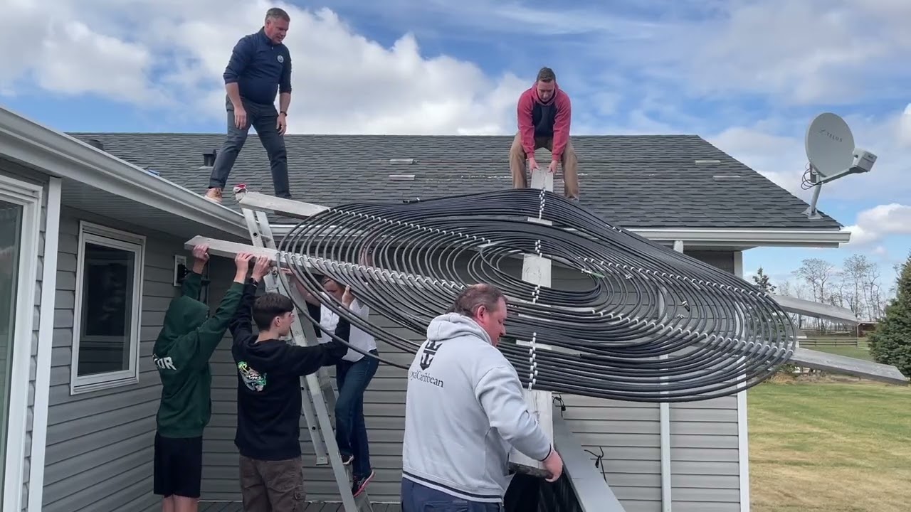 We Built a DIY Pool Heater and It's Genius, but Heavy!