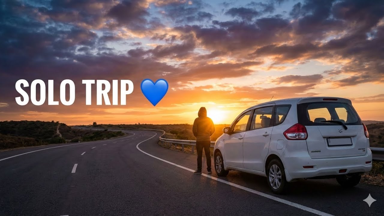 Solo Road Trip in My Ertiga 🚗 | Peace, Power & Pure Drive