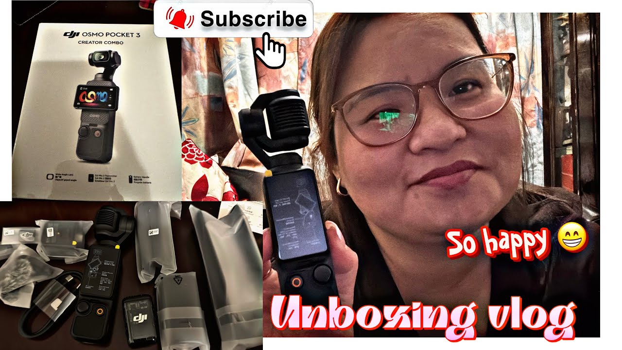 Dji Osmo Pocket 3 Unboxing Vlog || Feeling Very Excited || A Truly Happy Moment💖🥰@gurunganita 