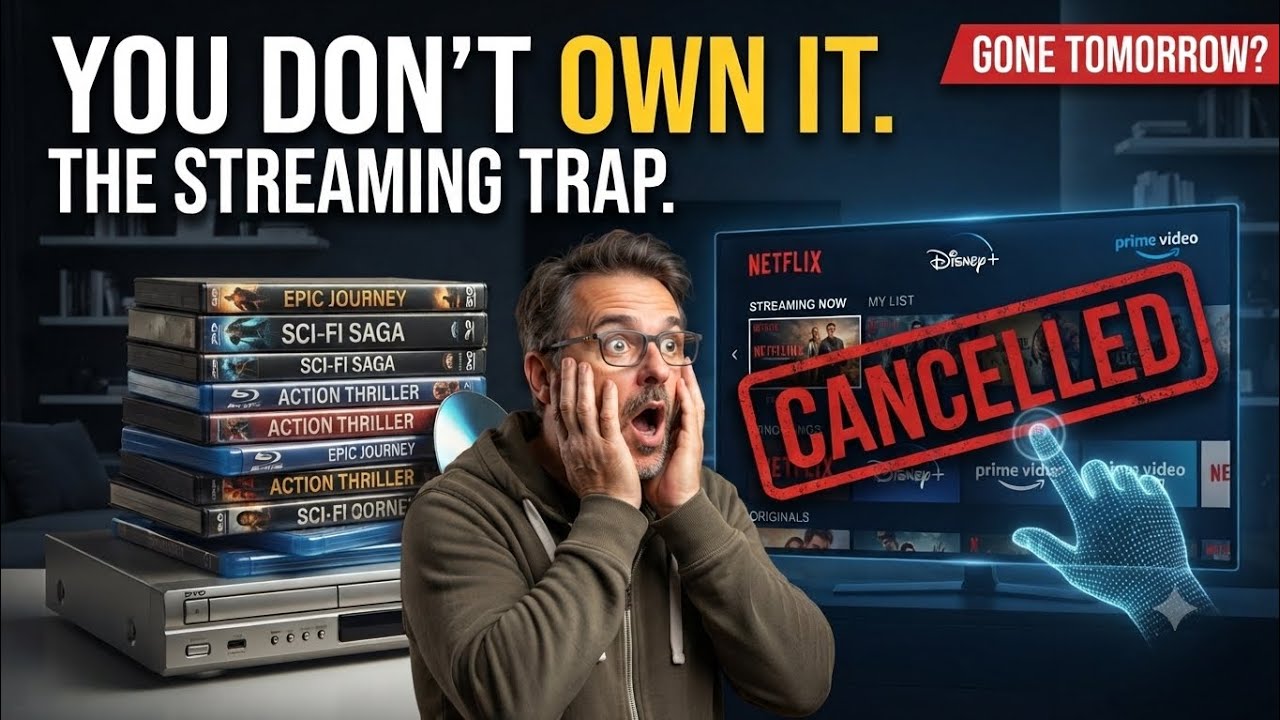 🤔🤔🤔🤔The Subscription Trap: How Streaming Stole Our Ownership 🤔
