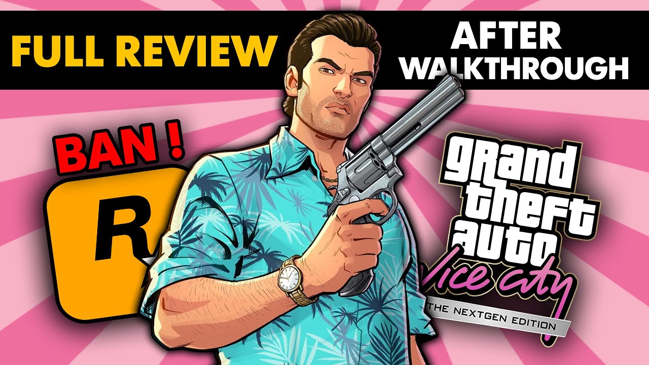 ПОЛНЫЙ ОБЗОР запрещённого мода GTA Vice City Nextgen Edition ❌