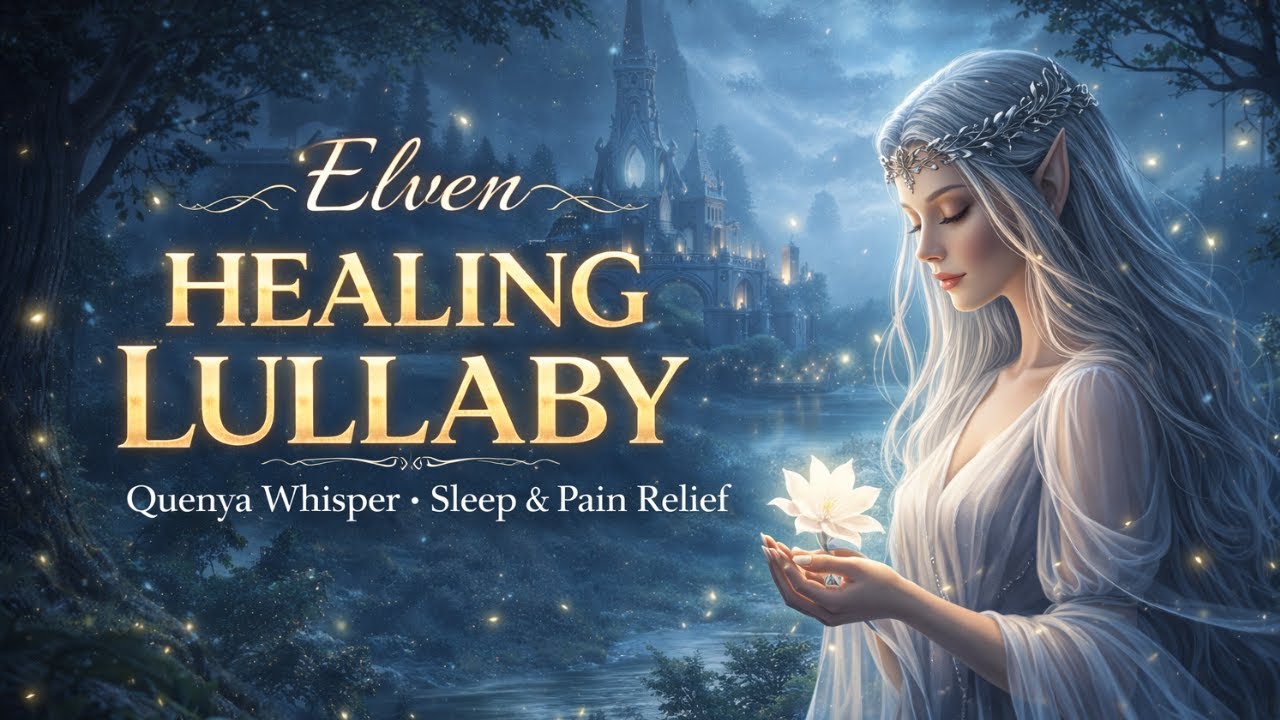 ELVEN HEALING LULLABY – Quenya Whisper – Sleep & Pain Relief