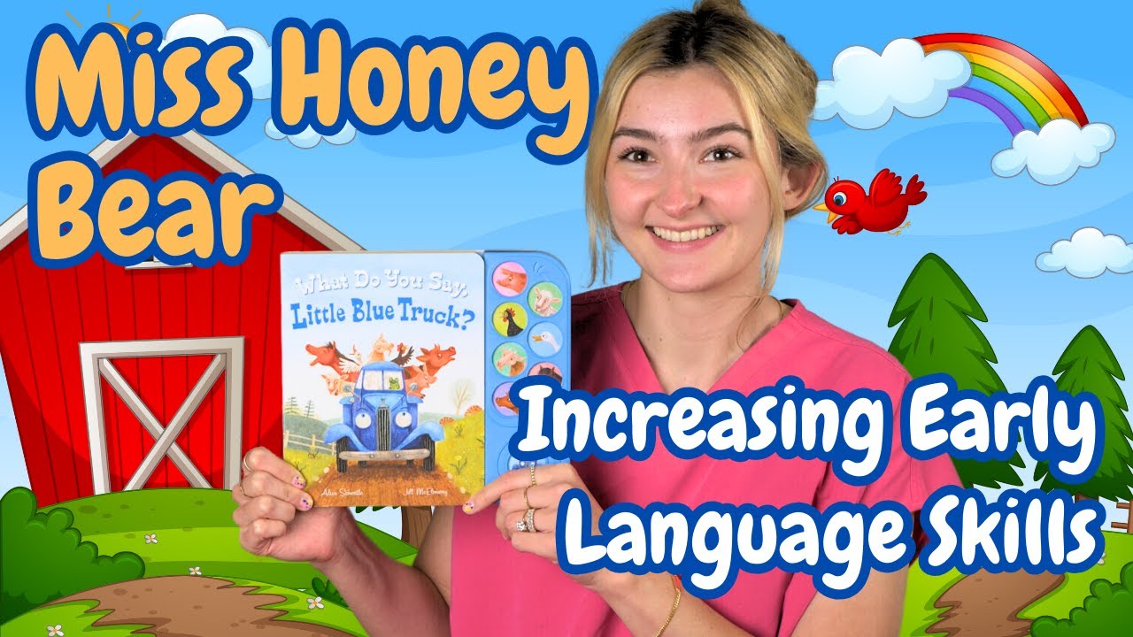 Help Your Toddler Say More! | Calm Read-Aloud of “What Do You Say, Little Blue Truck?”