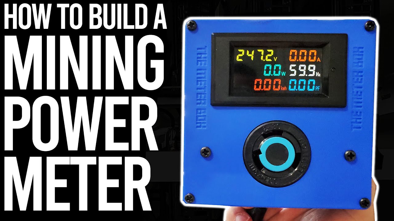 How to Build a Crypto Mining Power Meter | Monitor Mining Farm Power Consumption
