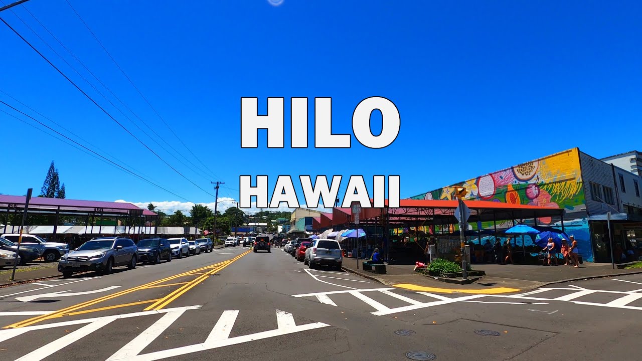 Hilo, Hawaii - Driving Tour 4K