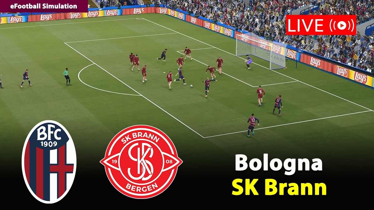🔴In Diretta- Bologna vs SK Brann | Europa League 2025/26 | eFootball PES21 Simulation