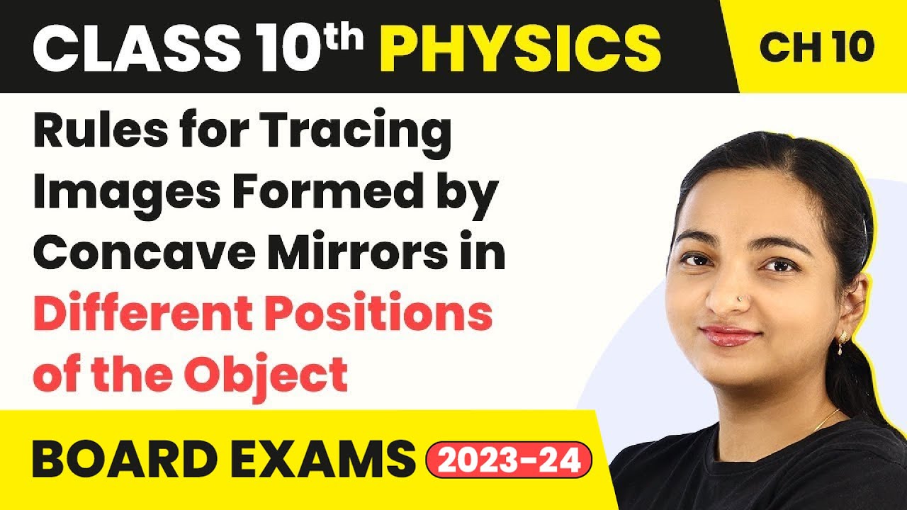Image Formation by a Concave Mirror in Different Positions of the Object | Class 10 Physics