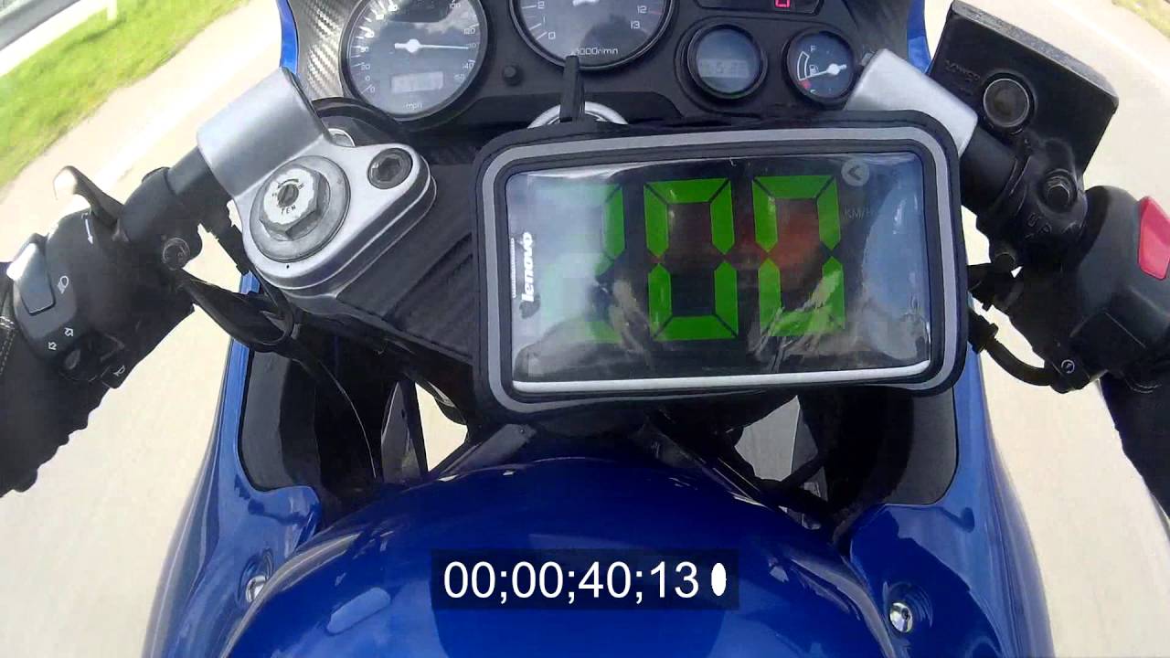 Suzuki Katana GSX-F 600 0-200 top speed