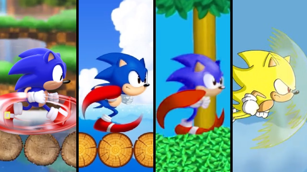 Evolution Of Sonic Remakes