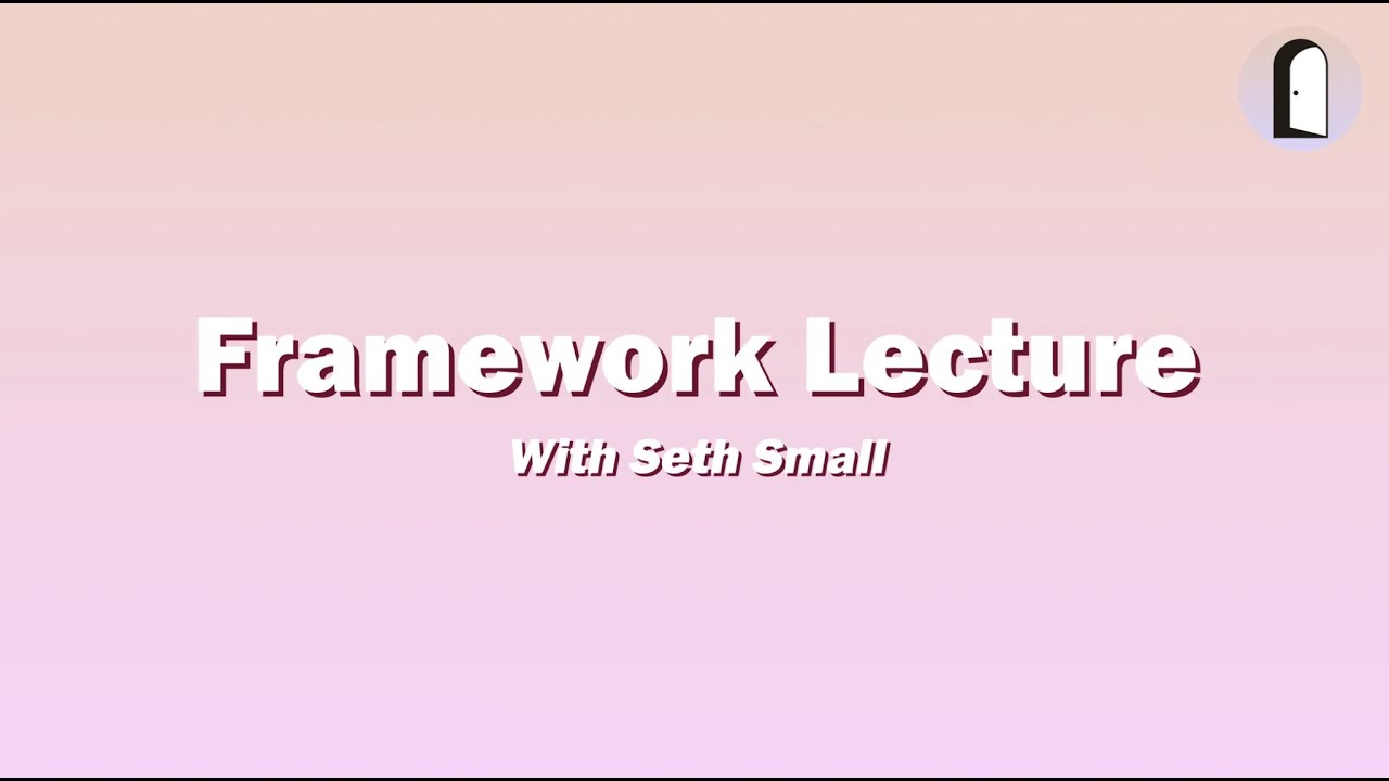 Framework vs. the K Neg | PF Lecture | Seth Small