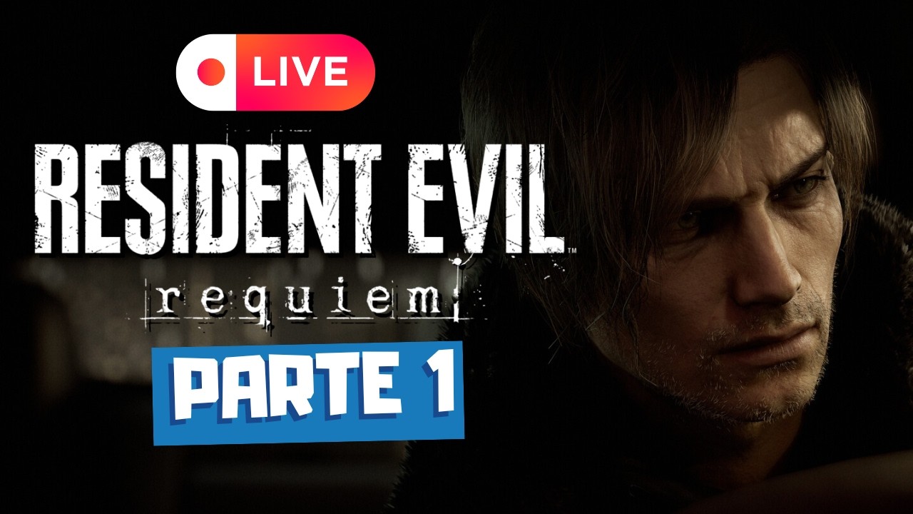Resident Evil Requiem AO VIVO Parte 1