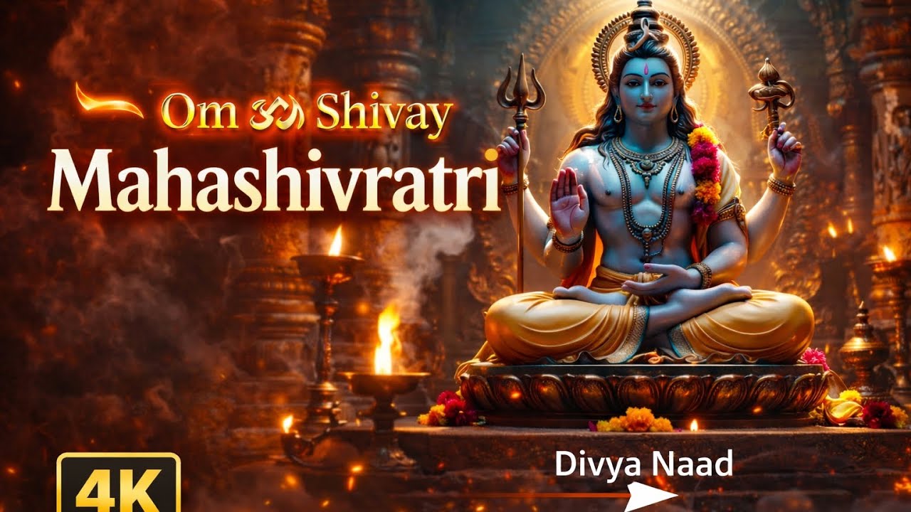 Om Namah Shivay 🙏 Mahashivratri Special Shiv Bhajan | 4K HD | Divya Naad