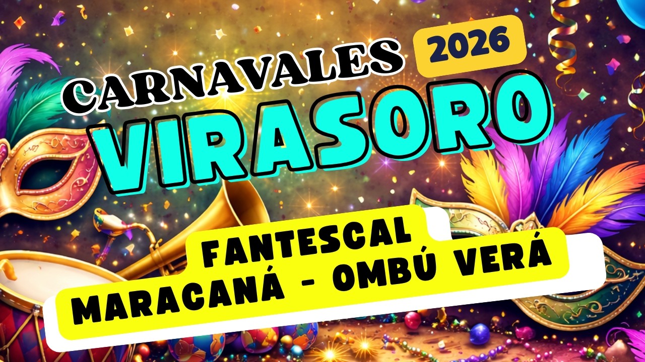 Carnavales en Virasoro 2026 - FANTESCAL - MARACANÁ - OMBÚ VERÁ