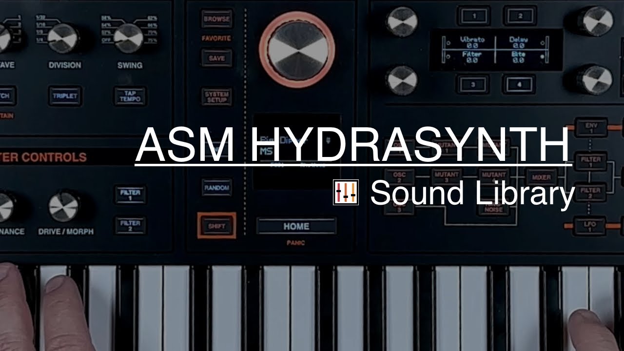 ASM Hydrasynth Hydra Galaxy