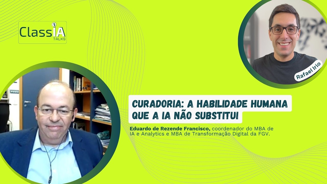 CURADORIA: A HABILIDADE HUMANA QUE A IA NÃO SUBSTITUI