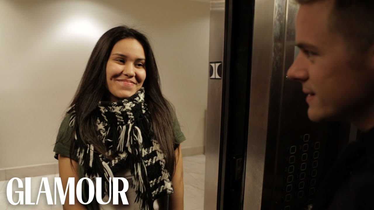 Create Full Lips and Fast Loose Curls - Elevator Makeover | Style & Beauty | Glamour