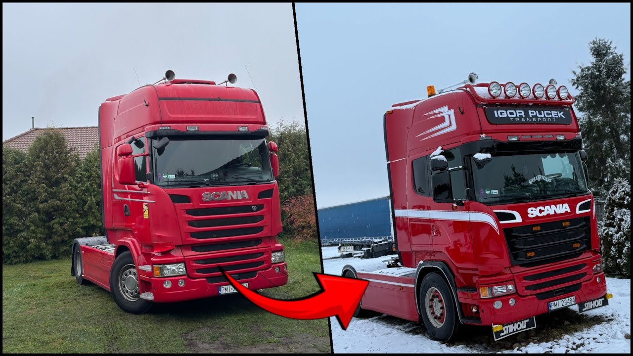 Kolejna realizacja, przemiana Scanii R450 