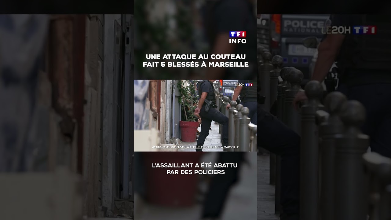 🚨 Une attaque au couteau à Marseille fait 5 blessés : ce que l’on sait｜TF1 INFO