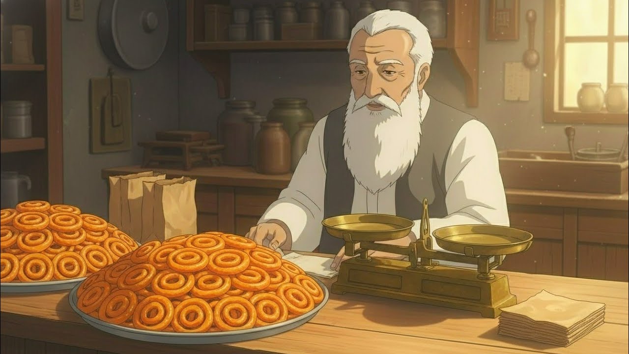 Cozy Afghan Village Life | Inside the Old Jalebi Maker’s Shop_Ghibli style 