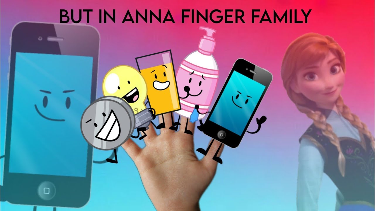 Inanimate Insanity Finger Family (But In Anna Finger Family)