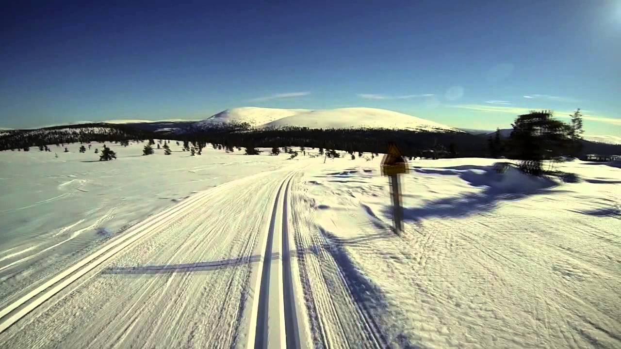 ⚠️Dangerous cross-country skiing⚠️-Finnish Lapland Yll&auml;s Kukastunturi 2014