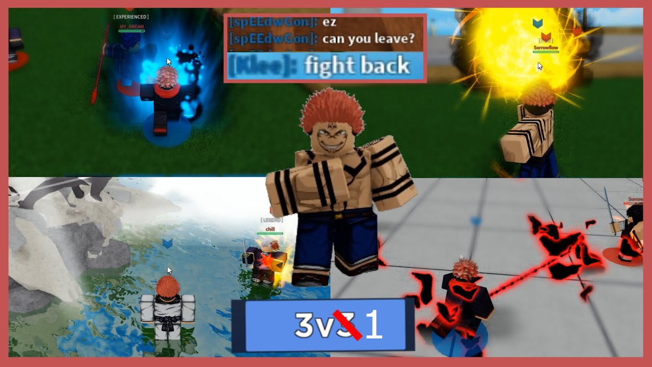 SUKUNA IS A MONSTER IN 1v3s! / ABA 3v3s (1v3s) Ranked! / Anime Battle Arena 3v1s / Itadori Ranked