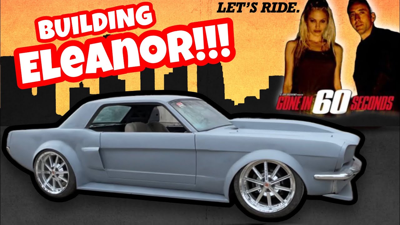 BUILDING ELEANOR FROM GONE IN 60 SECONDS! SHELBY MUSTANG BODY SWAP! HOT ROD KUSTOM MUSCLE MOVIE CAR!