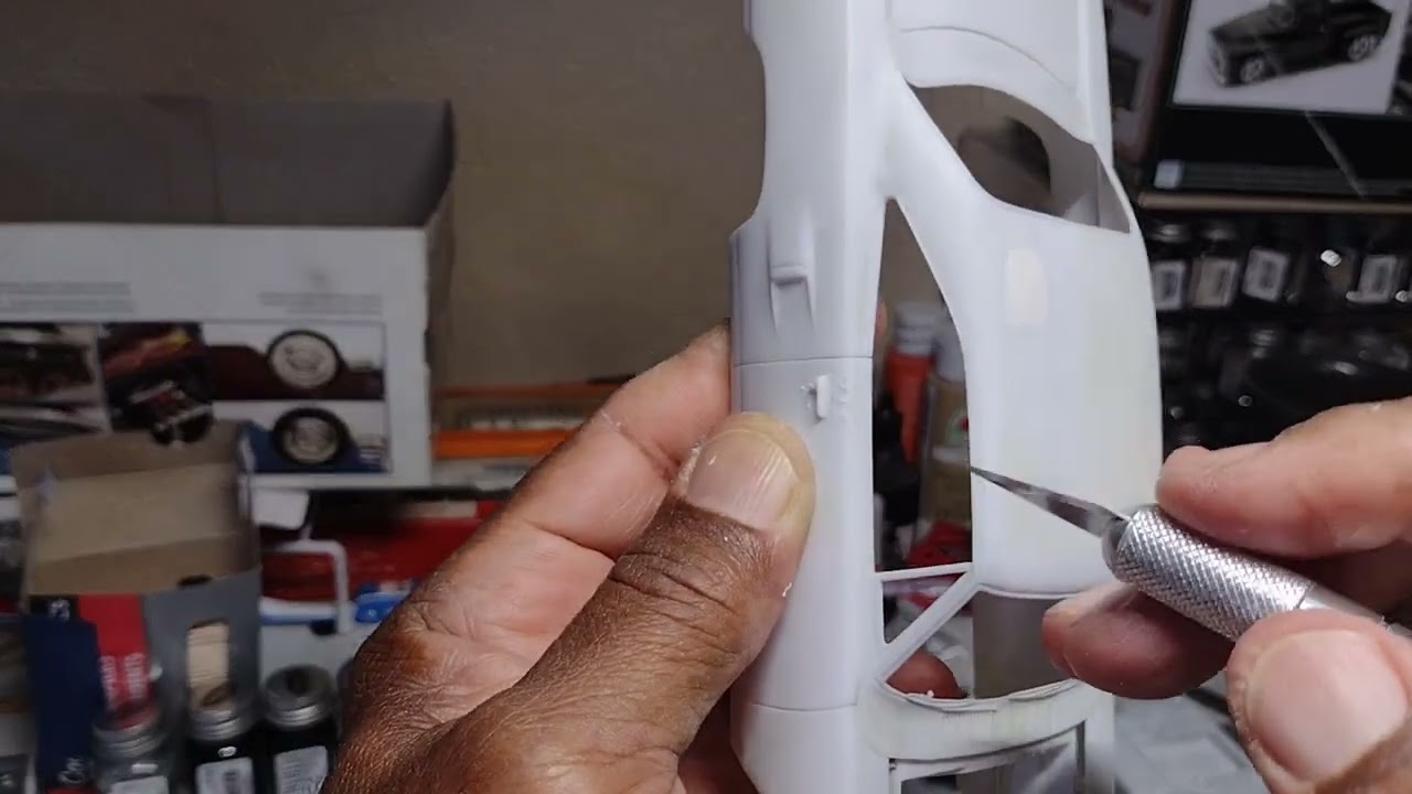 How to make door handles for model cars by Wil Warren