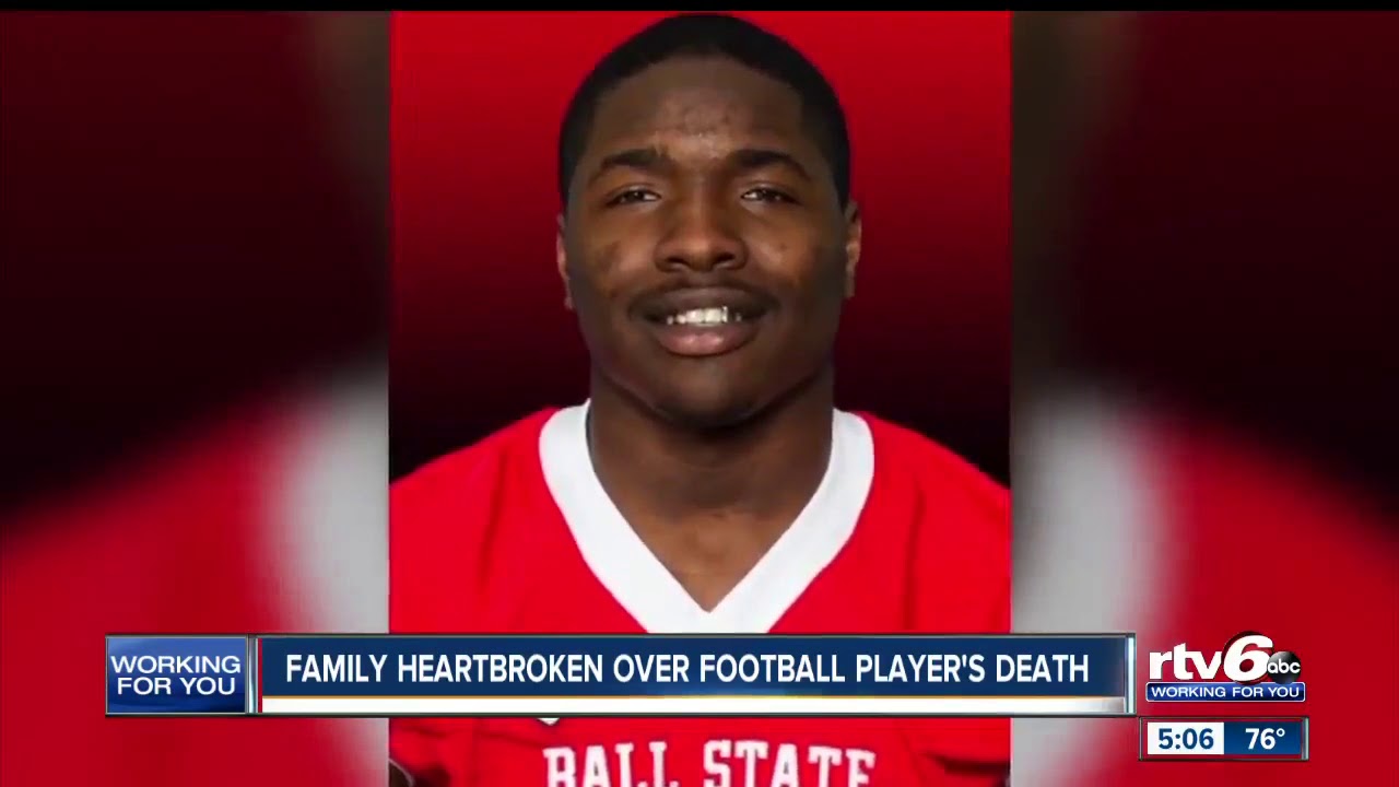 Family heartbroken over football player's death