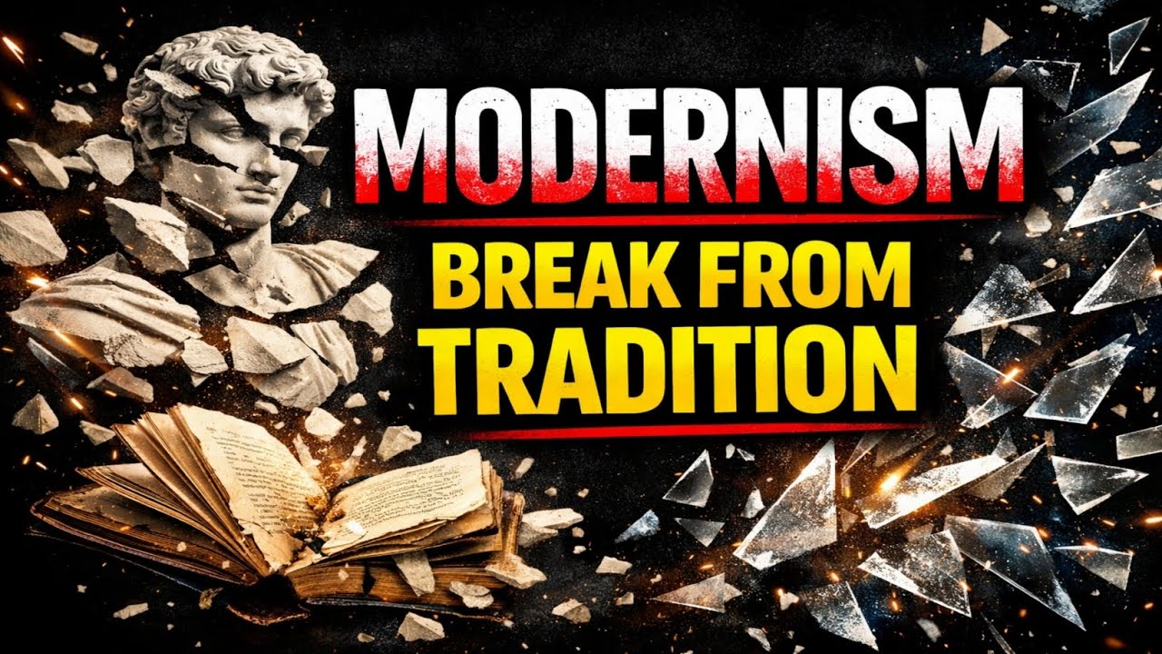 Modernism in Literature | Break from Tradition Explained #EnglishLiterature