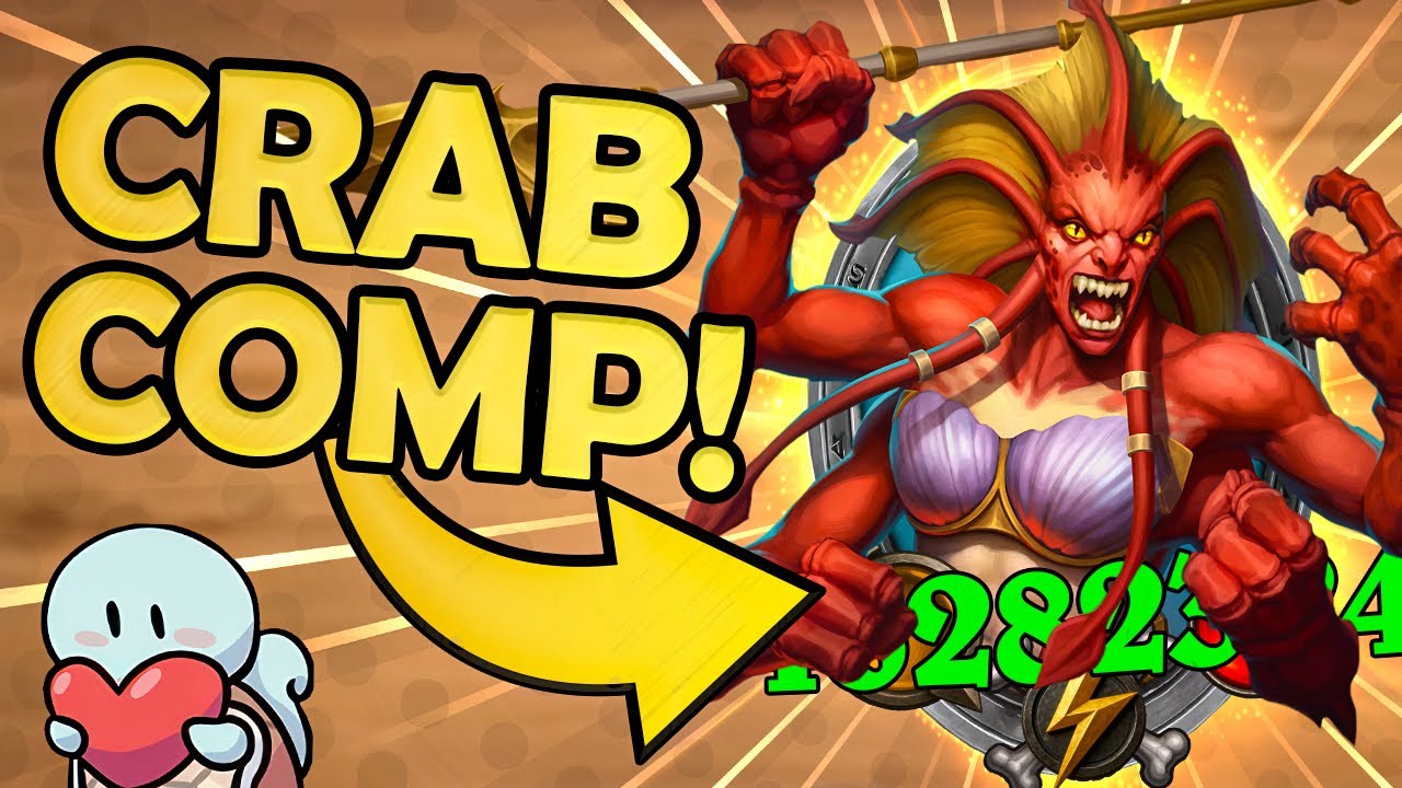 HUGE Crab Overflow Comp! | Hearthstone Battlegrounds
