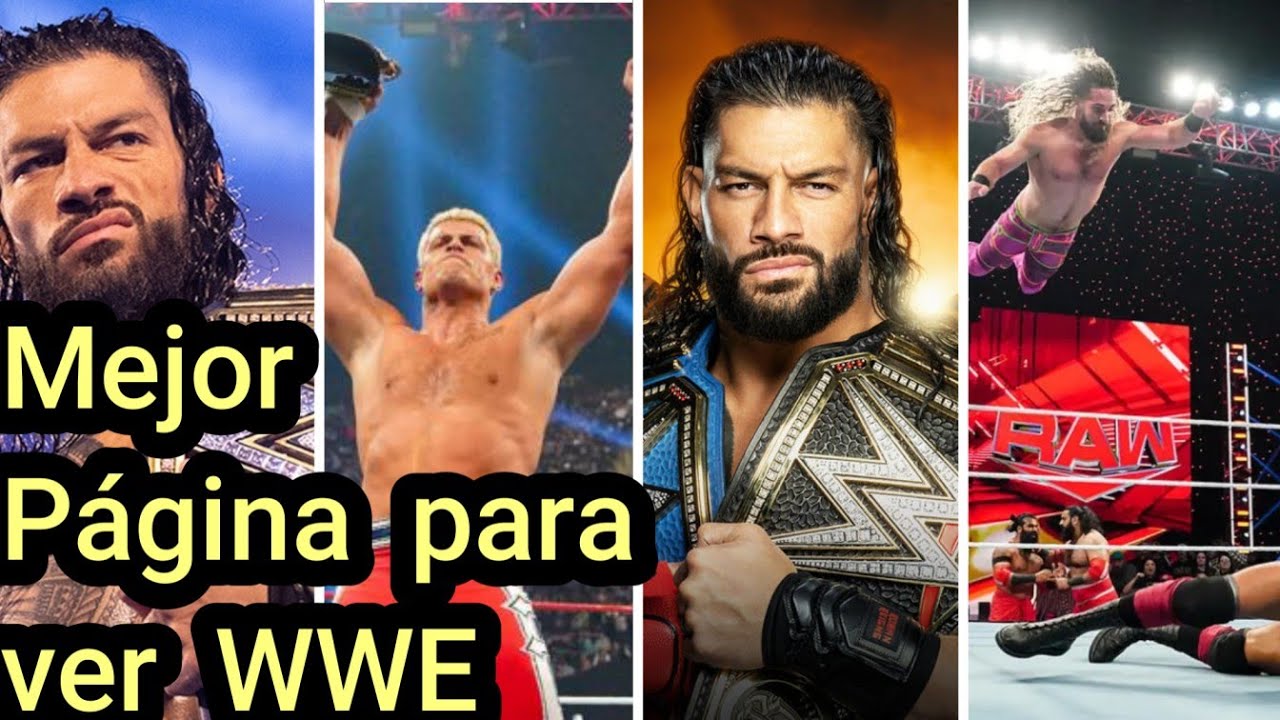 Mejor P&aacute;gina para ver wwe en vivo gratis