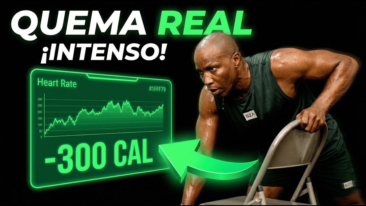 D&iacute;a 1 | Cardio con SILLA para Principiantes (Sin Excusas) 🪑