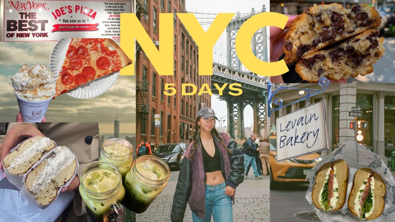 What I eat in a week in NEW YORK CITY | nyc vlog